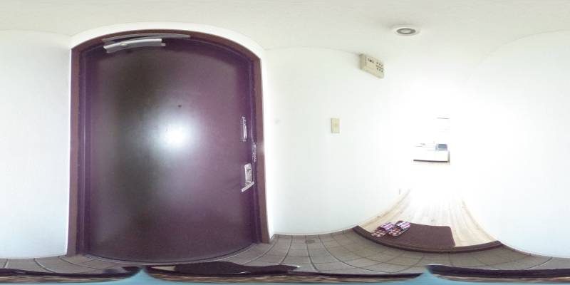 パノラマ画像玄関