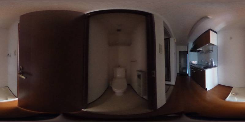 パノラマ画像トイレ