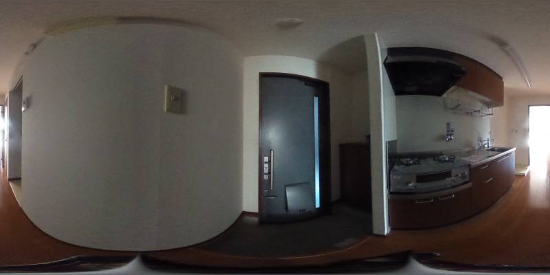 パノラマ画像玄関