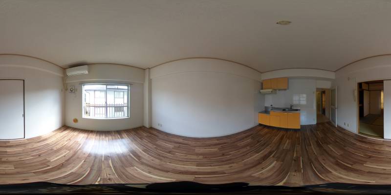 パノラマ画像リビング