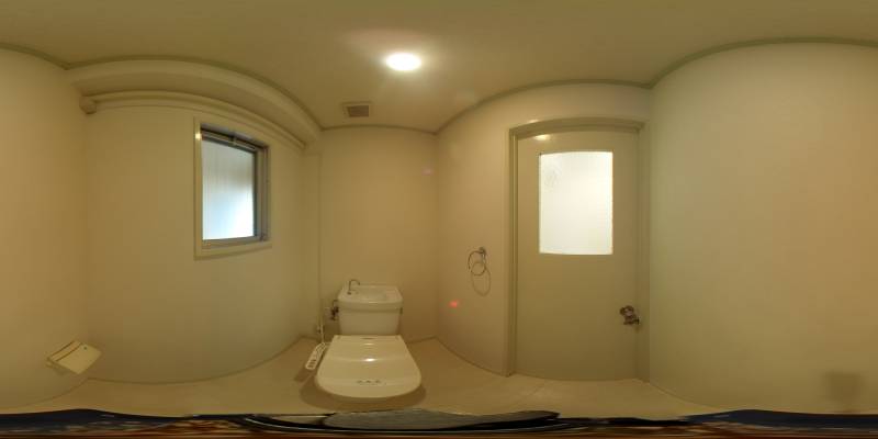 パノラマ画像トイレ