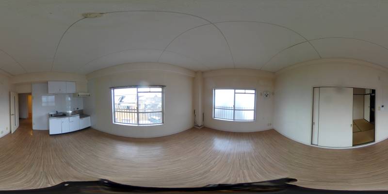 パノラマ画像リビング