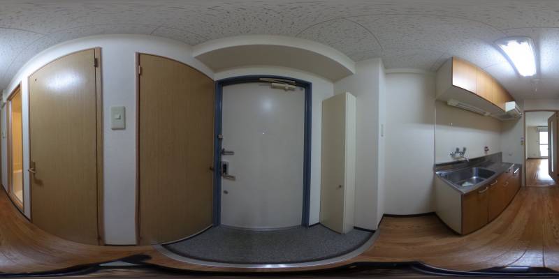 パノラマ画像玄関