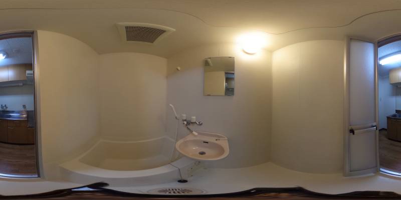 パノラマ画像バスルーム