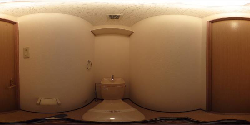 パノラマ画像トイレ