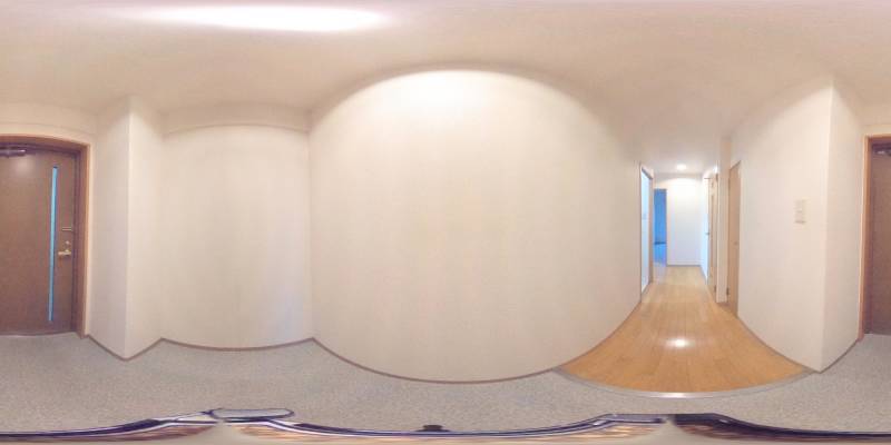 パノラマ画像玄関