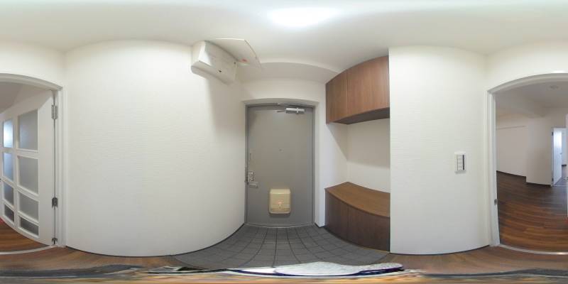 パノラマ画像玄関