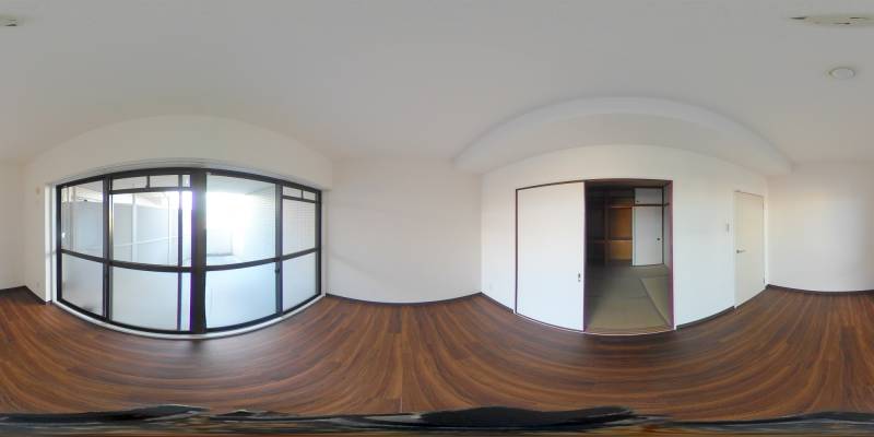 パノラマ画像洋室