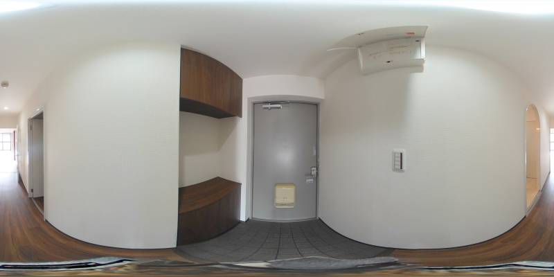 パノラマ画像玄関