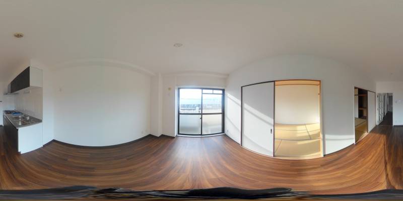 パノラマ画像リビング