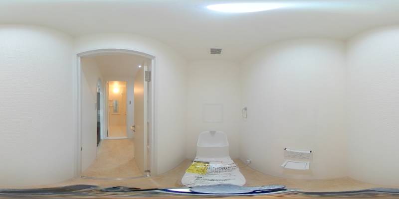 パノラマ画像トイレ