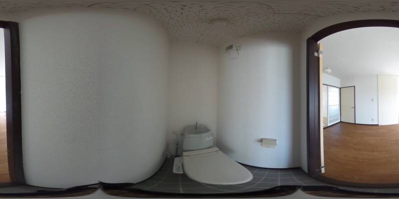 パノラマ画像トイレ