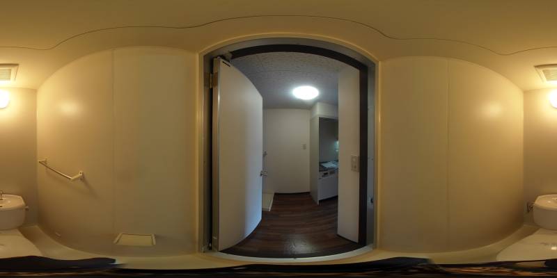 パノラマ画像トイレ