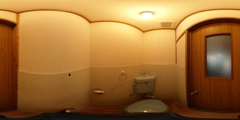 パノラマ画像トイレ