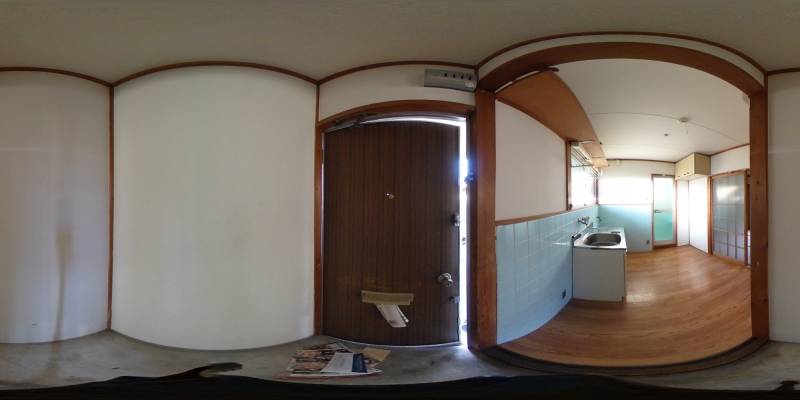 パノラマ画像玄関