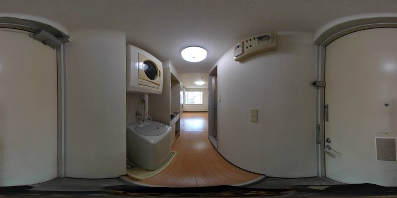 パノラマ画像玄関