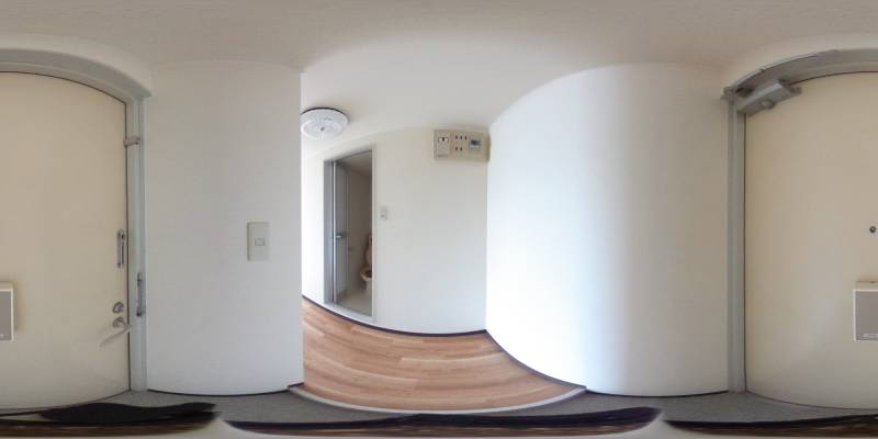 パノラマ画像玄関