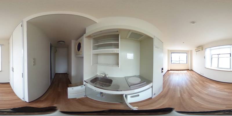 パノラマ画像キッチン