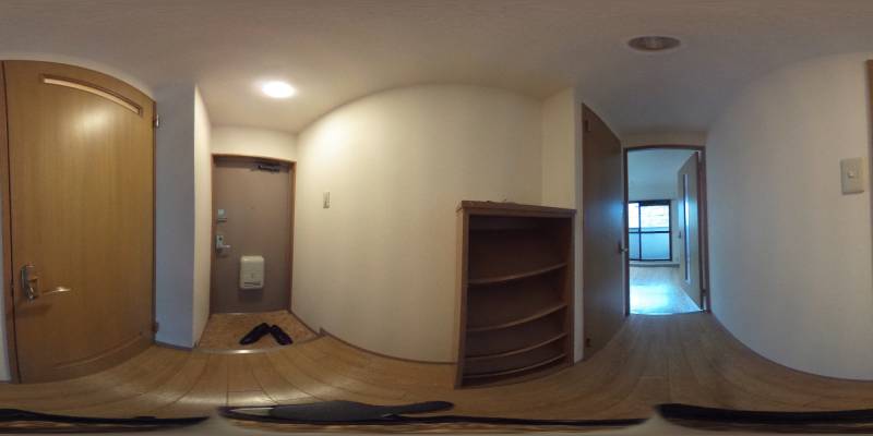 パノラマ画像玄関