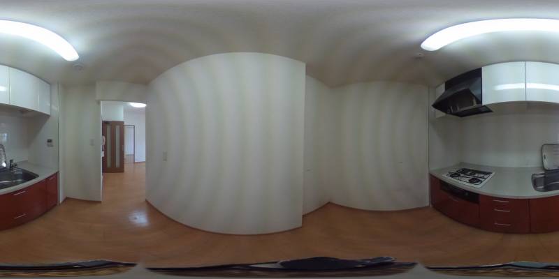 パノラマ画像キッチン