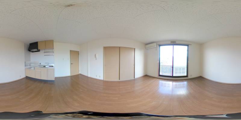 パノラマ画像リビング