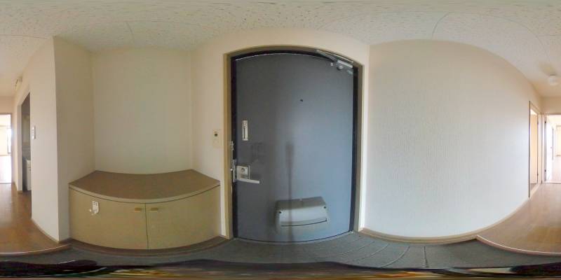 パノラマ画像玄関