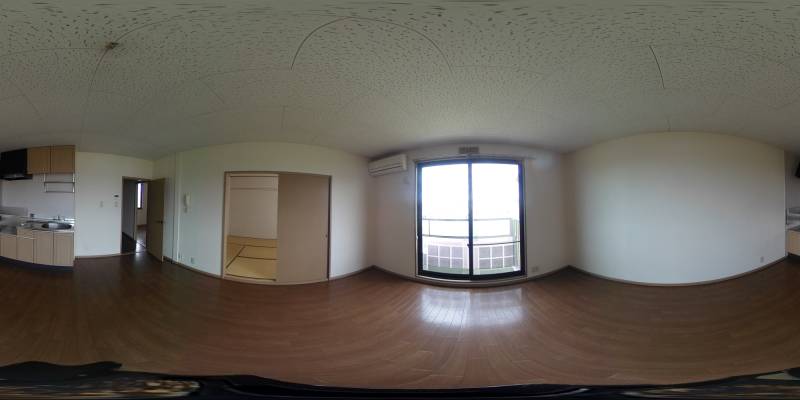 パノラマ画像リビング