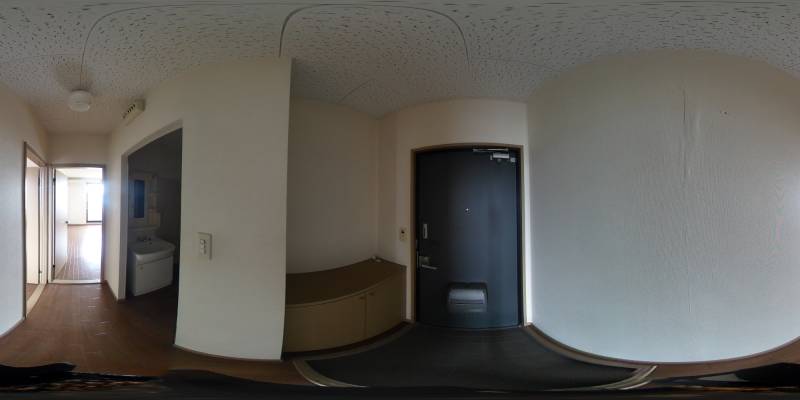 パノラマ画像玄関