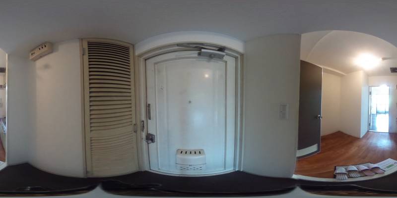 パノラマ画像玄関