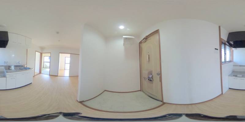 パノラマ画像玄関