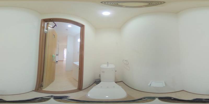 パノラマ画像トイレ