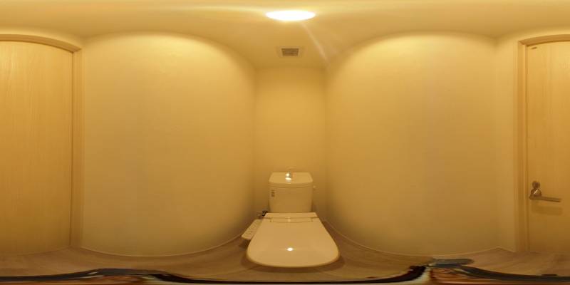 パノラマ画像トイレ