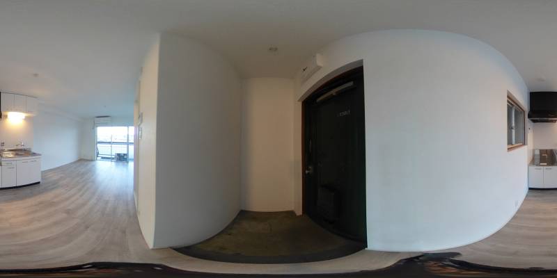 パノラマ画像玄関