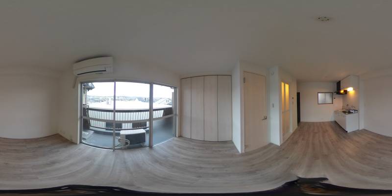 パノラマ画像リビング