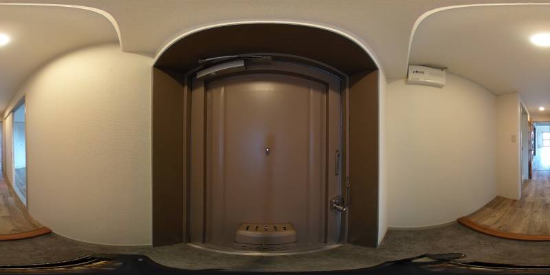 パノラマ画像玄関