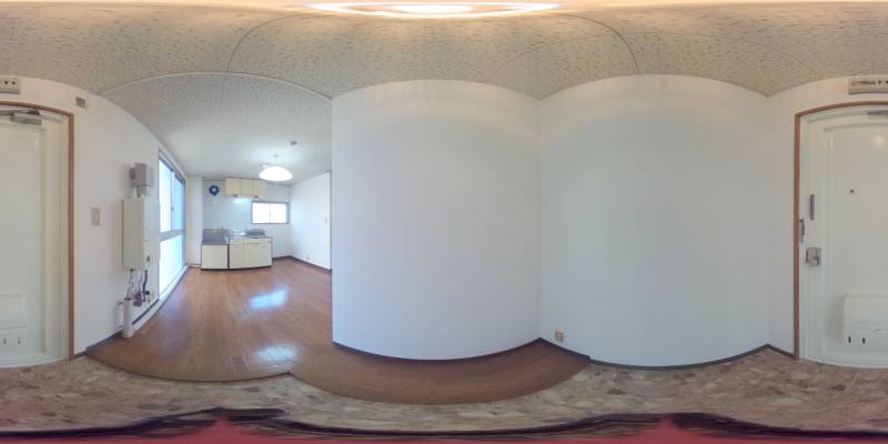 パノラマ画像玄関