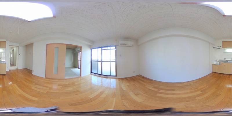 パノラマ画像リビング