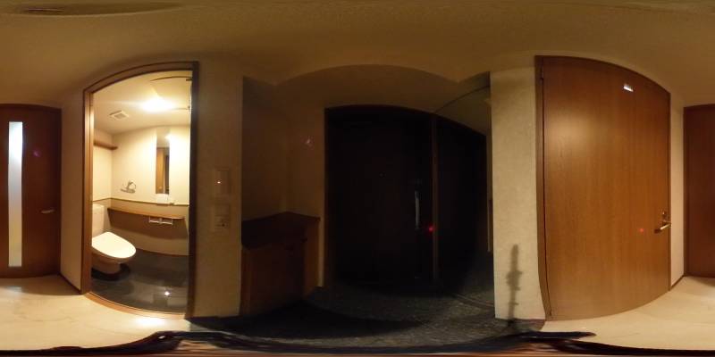 パノラマ画像玄関