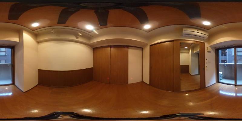 パノラマ画像洋室