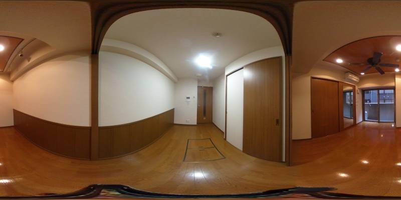 パノラマ画像洋室