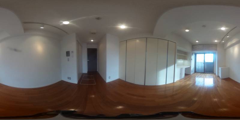 パノラマ画像リビング