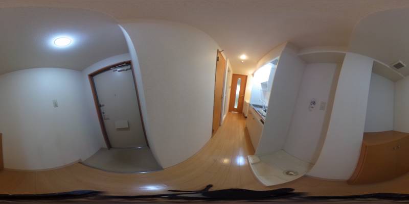 パノラマ画像玄関