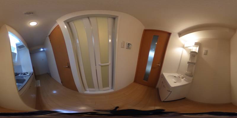 パノラマ画像洗面所