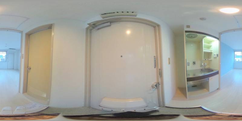 パノラマ画像玄関