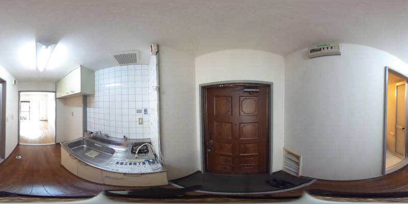 パノラマ画像玄関