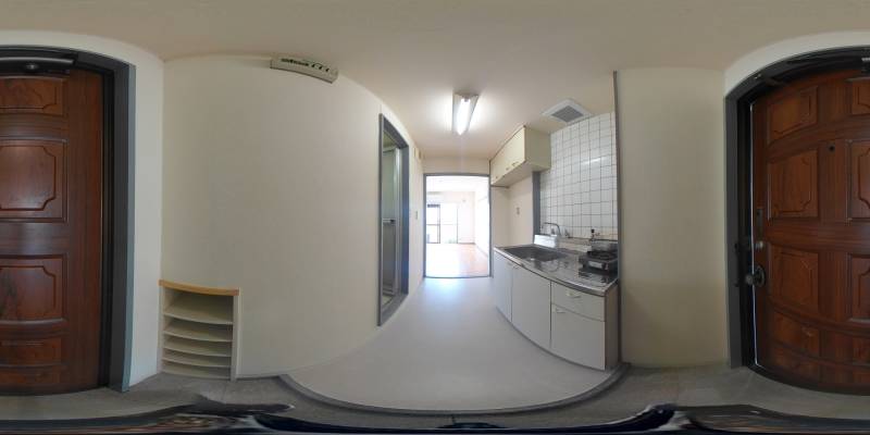 パノラマ画像玄関