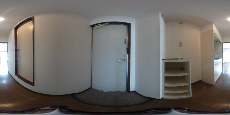 パノラマ画像玄関