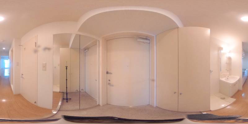 パノラマ画像玄関