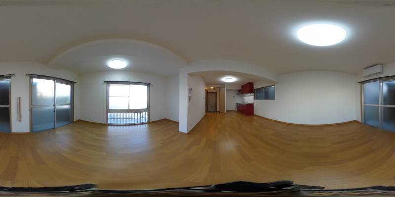 パノラマ画像洋室