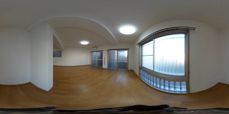 パノラマ画像洋室